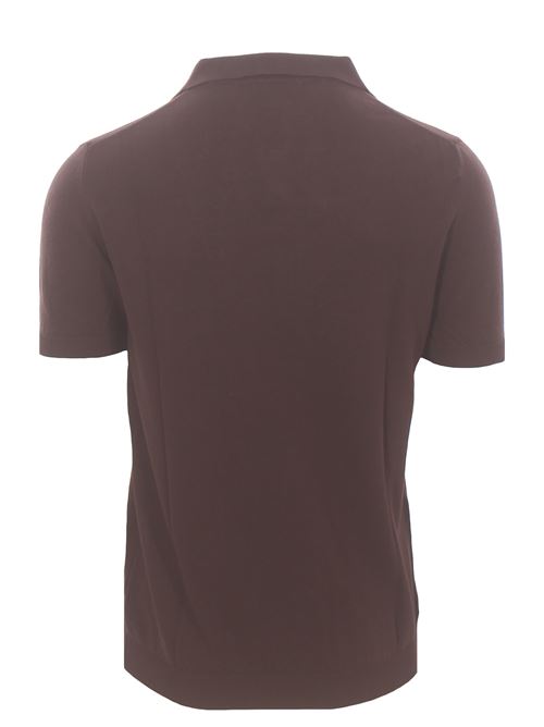 polo skipper in cotone crepe DETWELVE | F-6215COTTON CREPEMORO